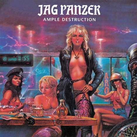 Jag Panzer: Ample Destruction (remastered) (Neon Violet Vinyl) (+Bonustrack), LP