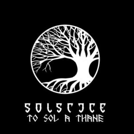 Solstice (USA): To Sol A Thane (Black/White Splatter Vinyl), LP