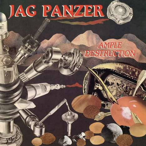 Jag Panzer: Ample Destruction (Ultra Clear/Brown Splatter Vinyl), LP