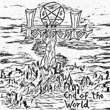 TormentoR (D): End Of The World Demo '84 (Splatter Vinyl), LP