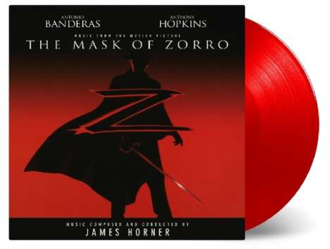 Filmmusik: The Mask Of Zorro (180g) (Limited-Numbered-Edition) (Red Vinyl), 2 LPs