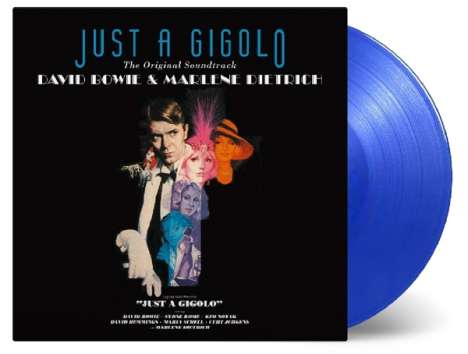 Filmmusik: Just A Gigolo (180g) (Limited-Numbered-Edition) (Transluclent Blue Vinyl), LP