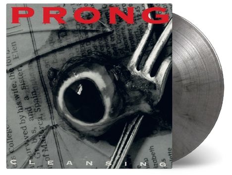 Prong: Cleansing (180g) (Limited Numbered Edition) (Silver &amp; Black Marbled Vinyl), LP