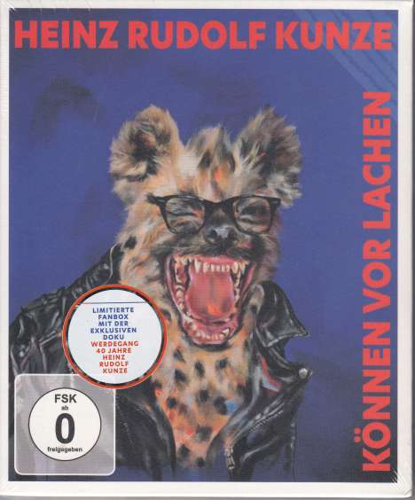Heinz Rudolf Kunze: Können vor Lachen (limitierte Fanbox), 1 CD und 1 Blu-ray Disc