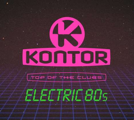 Kontor Top Of The Clubs: Electric 80s, 3 CDs