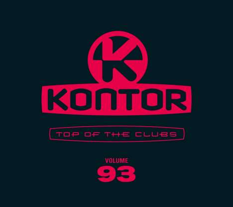 Kontor Top Of The Clubs Vol. 93 (Limited Edition), 4 CDs