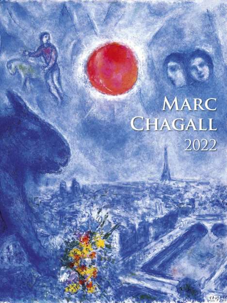 Marc Chagall 2022 42x56, Kalender