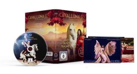 Cavalluna - Passion for Horses: Land der tausend Träume (Blu-ray), Blu-ray Disc