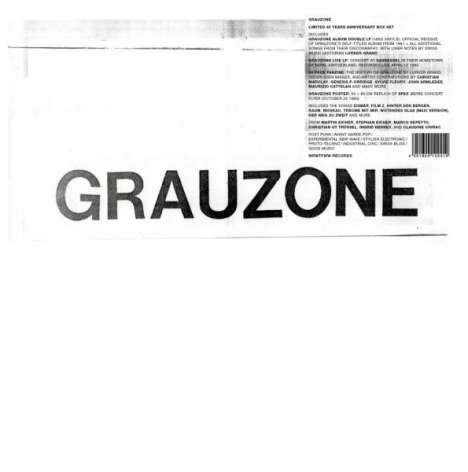 Grauzone: Limited 40 Years Anniversary Box Set, 3 LPs