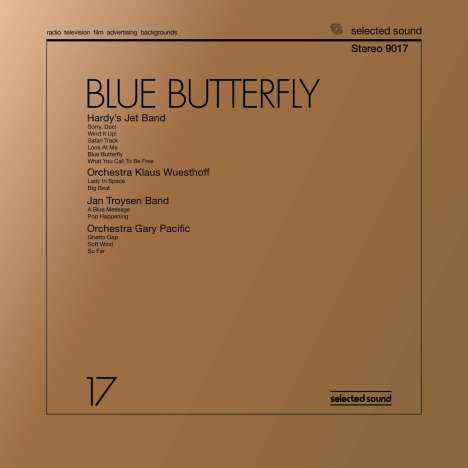 Hardy's Jet Band &amp; Others: Blue Butterfly (Selected Sound), LP