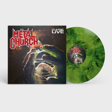 Metal Church: Classic Live (Limited Edition) (Green Marbled Vinyl), LP