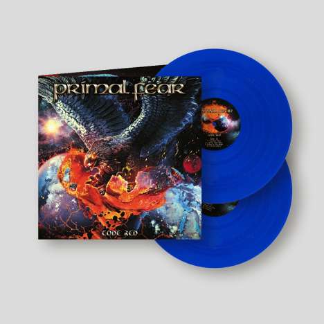 Primal Fear: Code Red (Limited Edition) (Transparent Blue Vinyl), 2 LPs