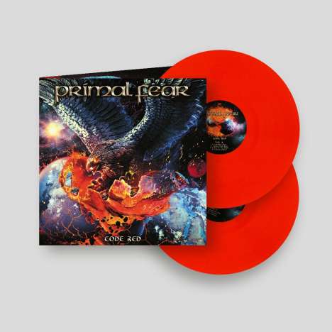Primal Fear: Code Red (Limited Edition) (Transparent Red Vinyl), 2 LPs