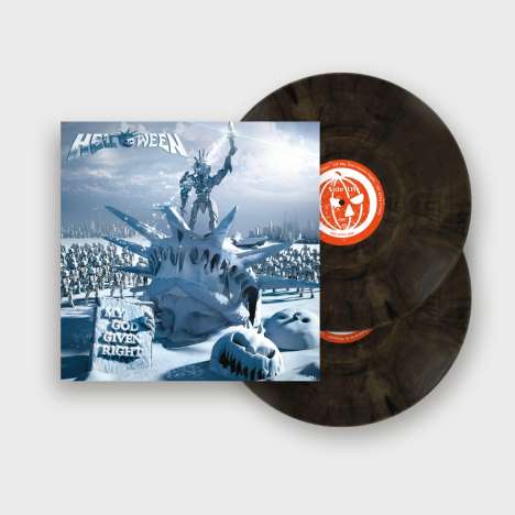 Helloween: My God-Given Right (180g) (Limited Edition) (Clear/Black Marbled Vinyl), 2 LPs