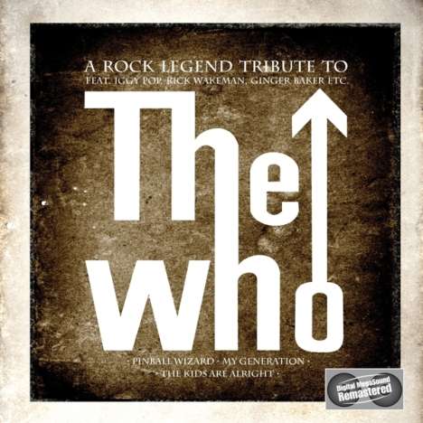 A Rock Legend Tribute To The Who, CD