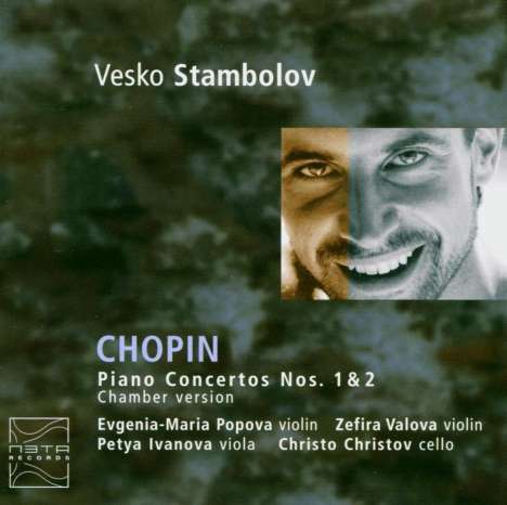 Frederic Chopin (1810-1849): Klavierkonzerte Nr.1 &amp; 2 für Klavierquintett, CD
