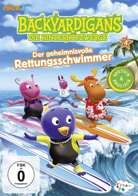 Backyardigans Vol.4 - Der geheimnisvolle Rettungsschwimmer, DVD