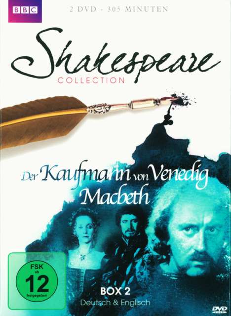 Shakespeare BBC Collection Box 2, 2 DVDs