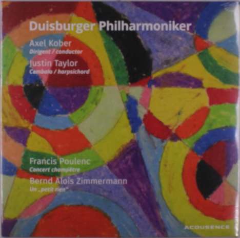 Francis Poulenc (1899-1963): Cembalokonzert "Concert champetre" (150g), LP
