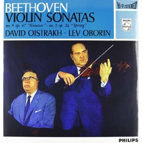 Ludwig van Beethoven (1770-1827): Violinsonaten Nr.5 &amp; 9 (180g), LP