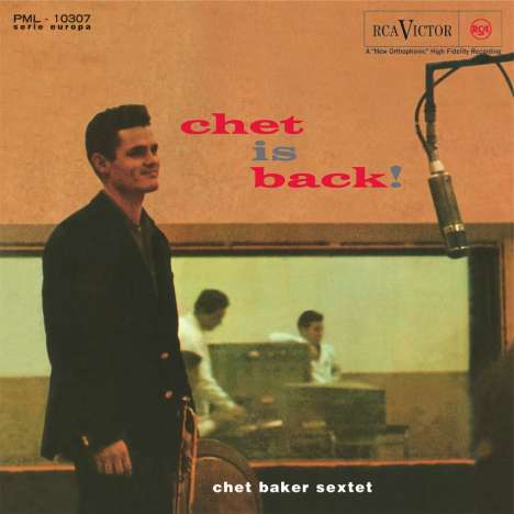 Chet Baker (1929-1988): Chet Is Back! (180g HQ-Vinyl) (Mono), LP