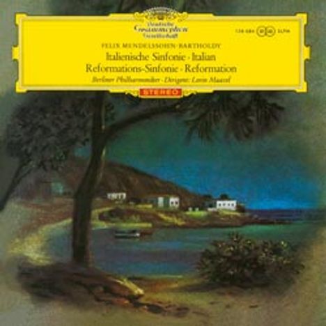 Felix Mendelssohn Bartholdy (1809-1847): Symphonien Nr.4 &amp; 5 (180g) (Limited Edition), LP