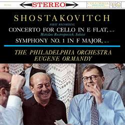 Dmitri Schostakowitsch (1906-1975): Cellokonzert Nr.1 op.107 (180g), LP