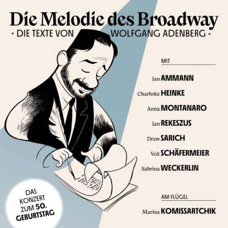 Musical: Die Melodie des Broadway: Die Texte von Wolfgang Adenberg (Live), 2 CDs