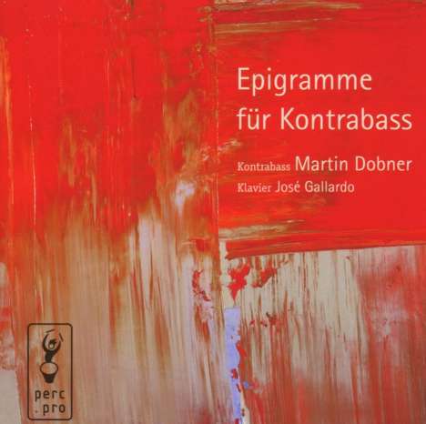 Martin Dobner - Epigramme für Kontrabass, CD