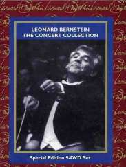 Leonard Bernstein - The Concert Collection, 9 DVDs