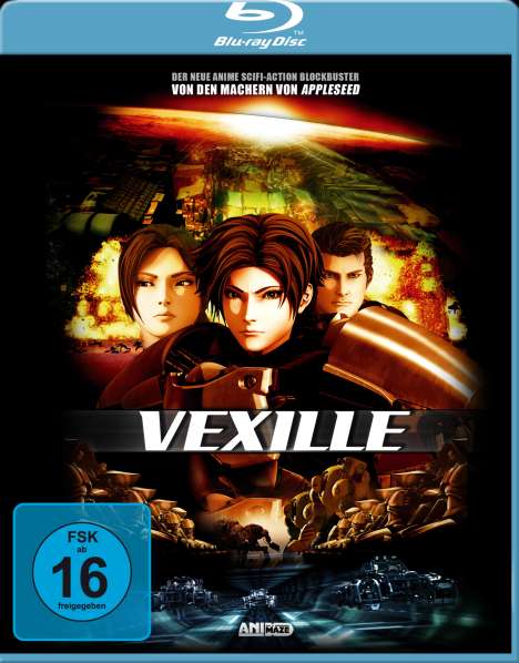 Vexille (Blu-ray), Blu-ray Disc