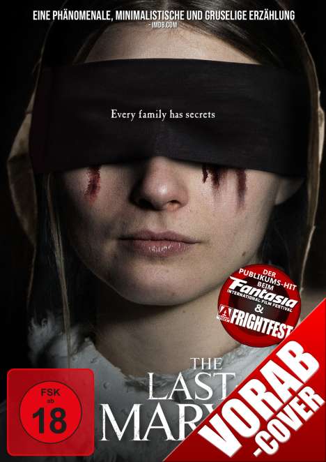 The Last Thing Mary Saw, DVD