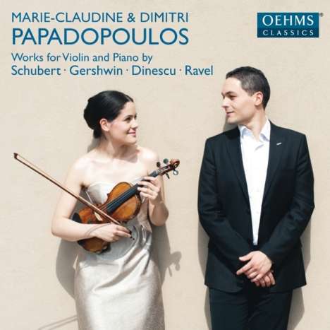 Marie-Claudine &amp; Dimitri Papadopoulos - Werke für Violine &amp; Klavier, CD
