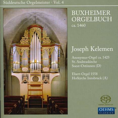Buxheimer Orgelbuch ca.1400, Super Audio CD