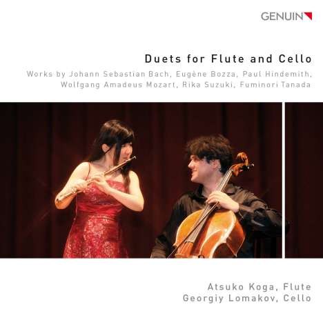 Atsuko Koga &amp; Georgiy Lomakov - Duets for Flute and Cello, CD
