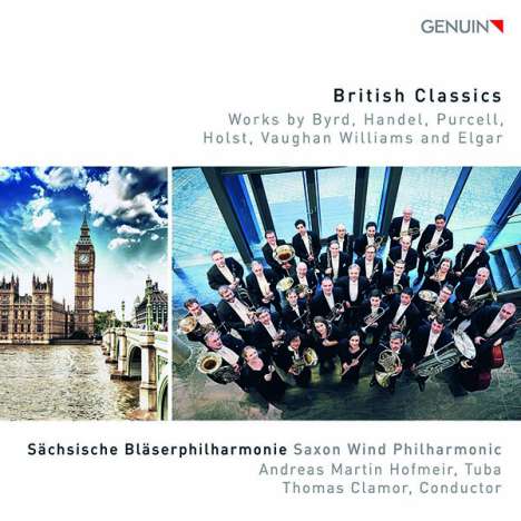 Sächsische Bläserakademie - British Classics, CD