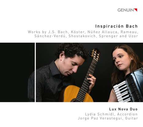 Lux Nova Duo - Inspiracion Bach, CD