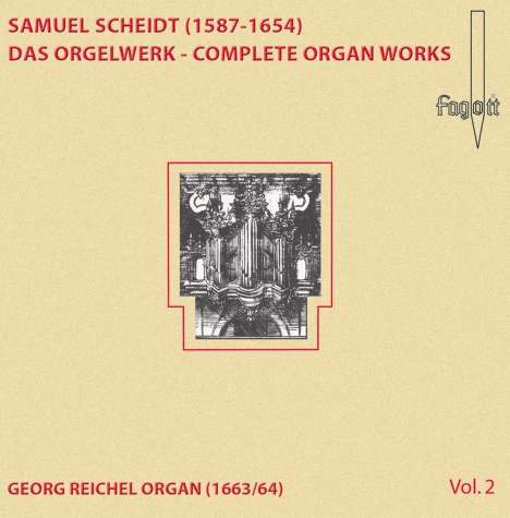 Samuel Scheidt (1587-1654): Das Orgelwerk Vol.2, CD