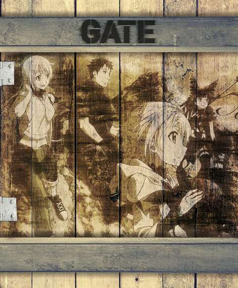 Gate Staffel 1-2 (Gesamtausgabe) (Blu-ray), 8 Blu-ray Discs