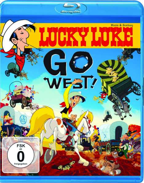 Lucky Luke - Go West! (Blu-ray), Blu-ray Disc