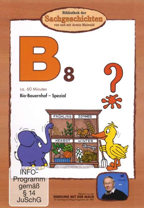 Bibliothek der Sachgeschichten - B8 (Bio Bauernhof), DVD