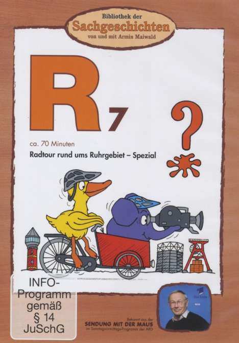 Bibliothek der Sachgeschichten - R7 (Ruhrgebiet, Radtour), DVD
