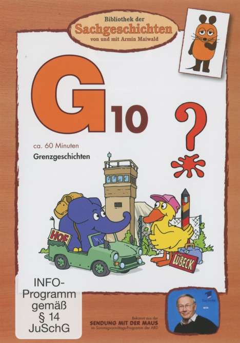 Bibliothek der Sachgeschichten - G10 (Grenzgeschichten), DVD