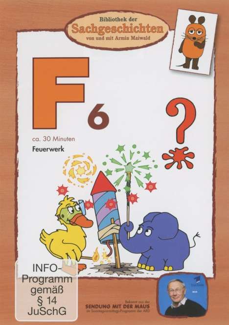 Bibliothek der Sachgeschichten - F6 (Feuerwerk), DVD