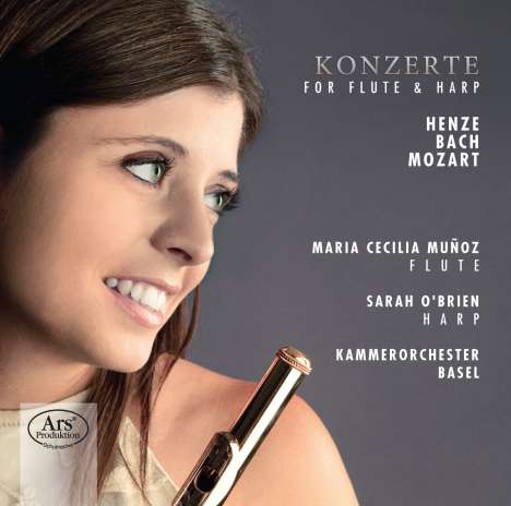 Maria Cecilia Munoz - Konzert für Flöte &amp; Harfe, Super Audio CD