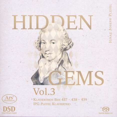 Ignaz Pleyel (1757-1831): Klaviertrios Es-Dur,F-Dur,G-Dur (Ben 439,437,438), Super Audio CD