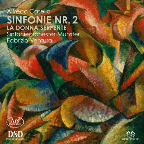Alfredo Casella (1883-1947): Symphonie Nr.2 op.12, Super Audio CD