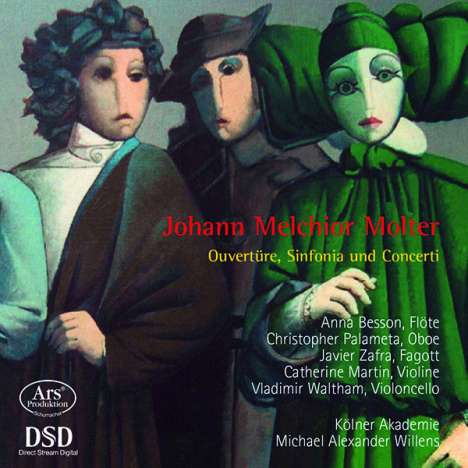 Johann Melchior Molter (1696-1765): Concerti, Super Audio CD