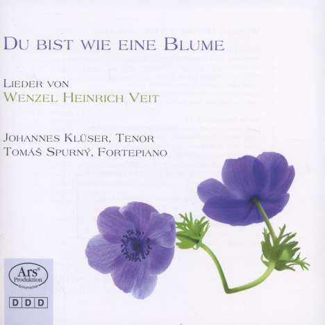 Wenzel Heinrich Veit (1806-1864): Lieder, CD