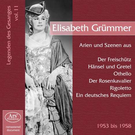 Legenden des Gesanges Vol.11 - Elisabeth Grümmer, CD